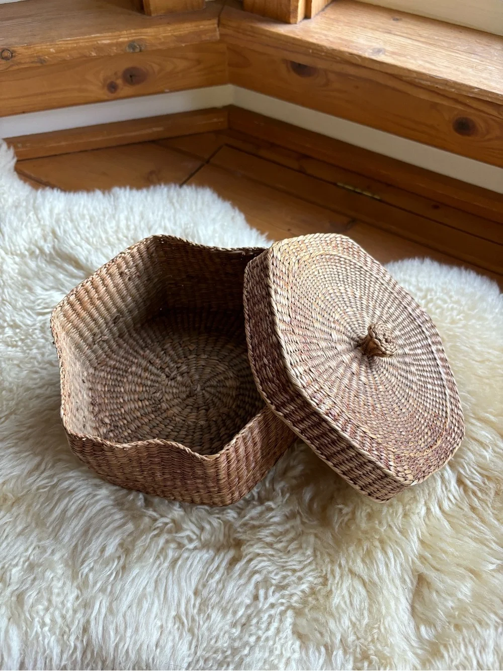 Vintage Japanese Basket